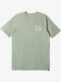 Quiksilver Earthy Type T-Shirt Iceberg Green Sale
