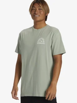 Quiksilver Earthy Type T-Shirt Iceberg Green Sale