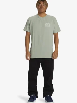 Quiksilver Earthy Type T-Shirt Iceberg Green Sale