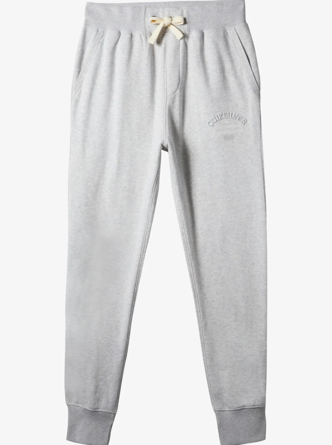 Quiksilver Emboss Slim Joggers Light Grey Heather Online