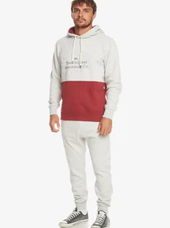 Quiksilver Emboss Slim Joggers Light Grey Heather Online