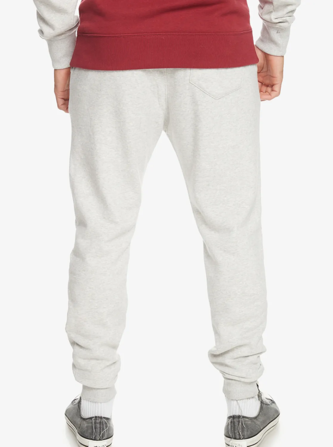 Quiksilver Emboss Slim Joggers Light Grey Heather Online