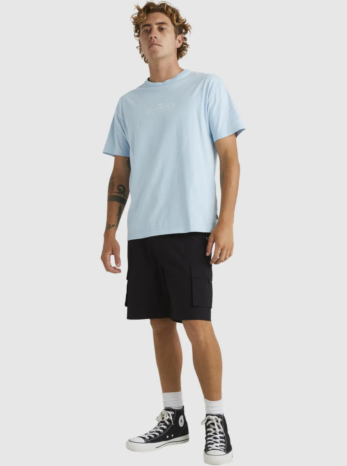 Quiksilver Equalizer 20" Cargo Walk Shorts Black Shop