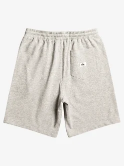 Quiksilver Essentials Sweat Shorts Light Grey Heather Clearance
