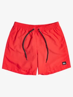Quiksilver Everyday 17" Volleys For Young Men High Risk Red Discount