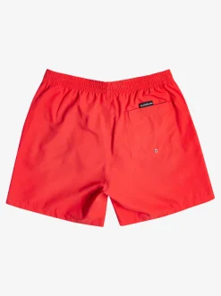 Quiksilver Everyday 17" Volleys For Young Men High Risk Red Discount