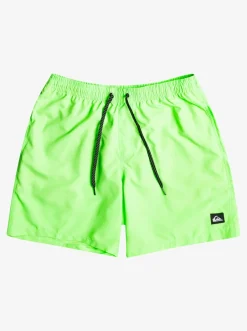 Quiksilver Everyday 17" Volleys For Young Men Green Gecko Cheap