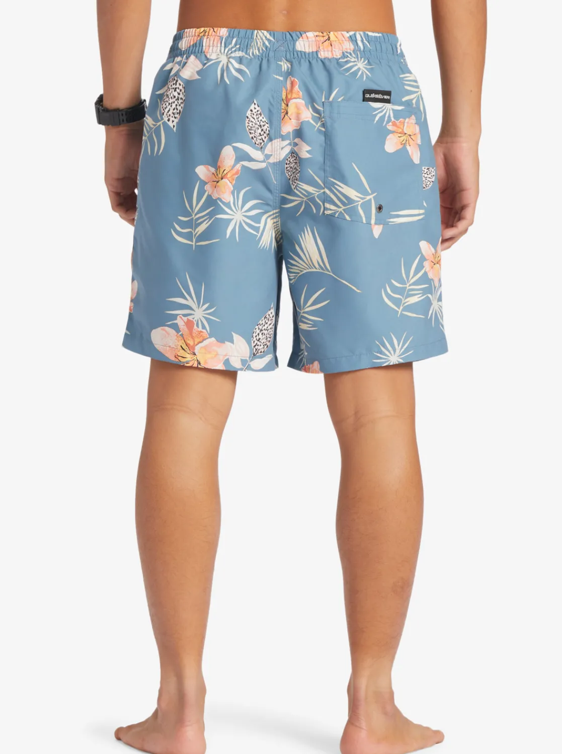 Quiksilver Everyday Mix 17" Volleys Aegean Blue Cheap