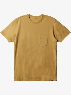 Quiksilver Everyday Pocket T-Shirt Ochre Fashion