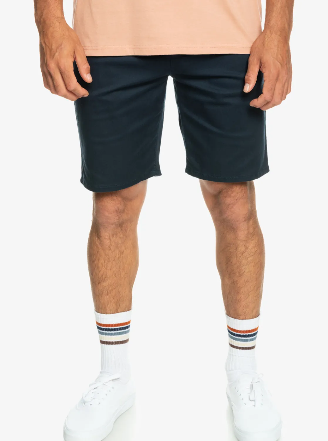 Quiksilver Everyday Union Stretch Chino 20" Shorts Navy Blazer Hot