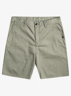 Quiksilver Everyday Union Stretch Chino 20" Shorts Light Grey Heather Shop