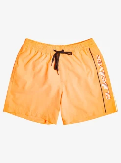 Quiksilver Everyday Vert 16" Volleys Orange Pop Cheap