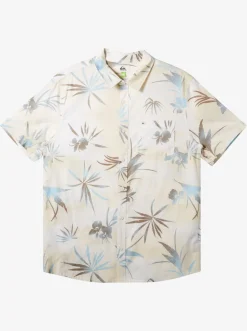 Quiksilver Fade Out Short Sleeve Shirt Birch Fade Out Outlet