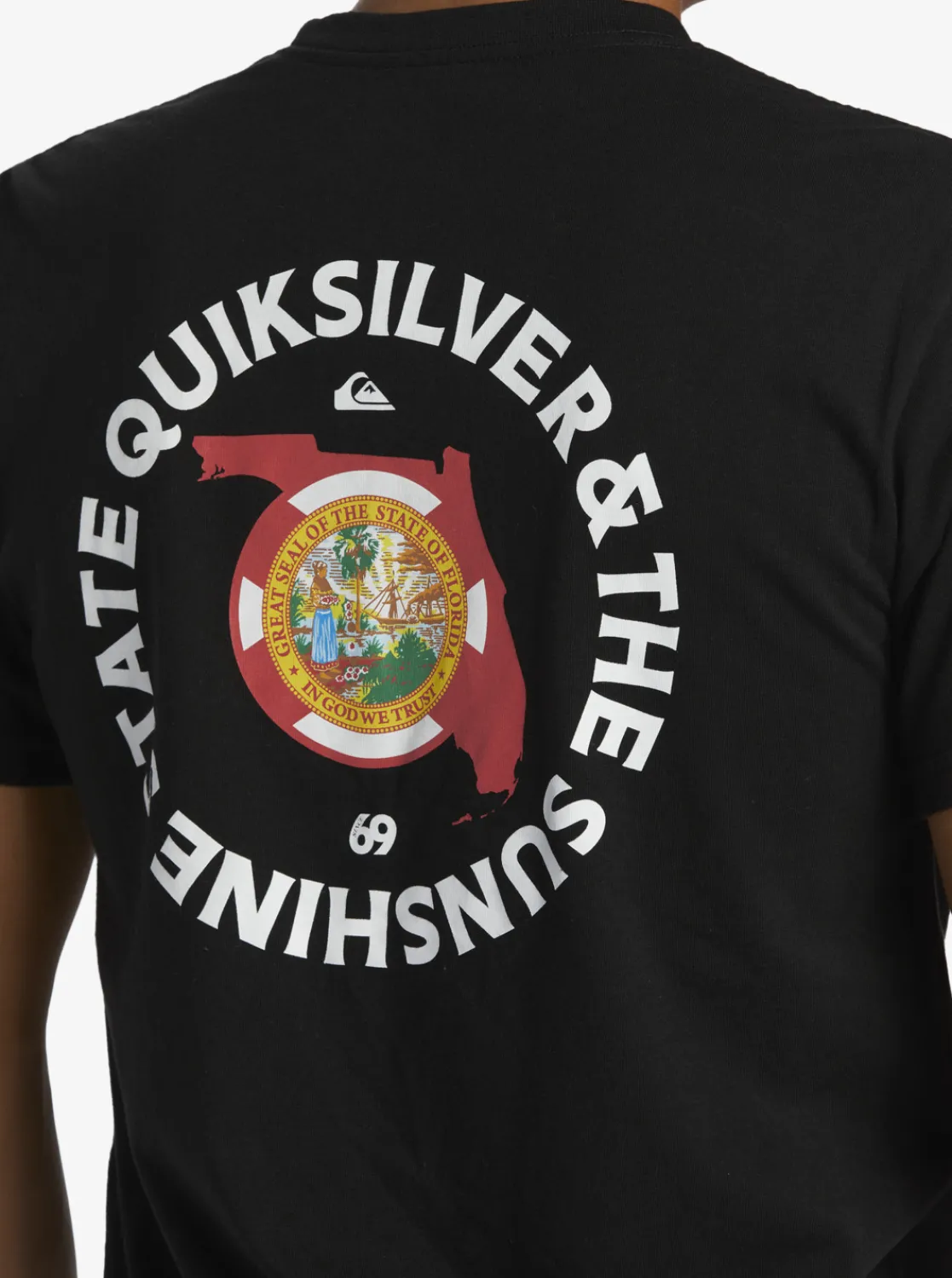 Quiksilver Fl Flag Days T-Shirt Black Hot