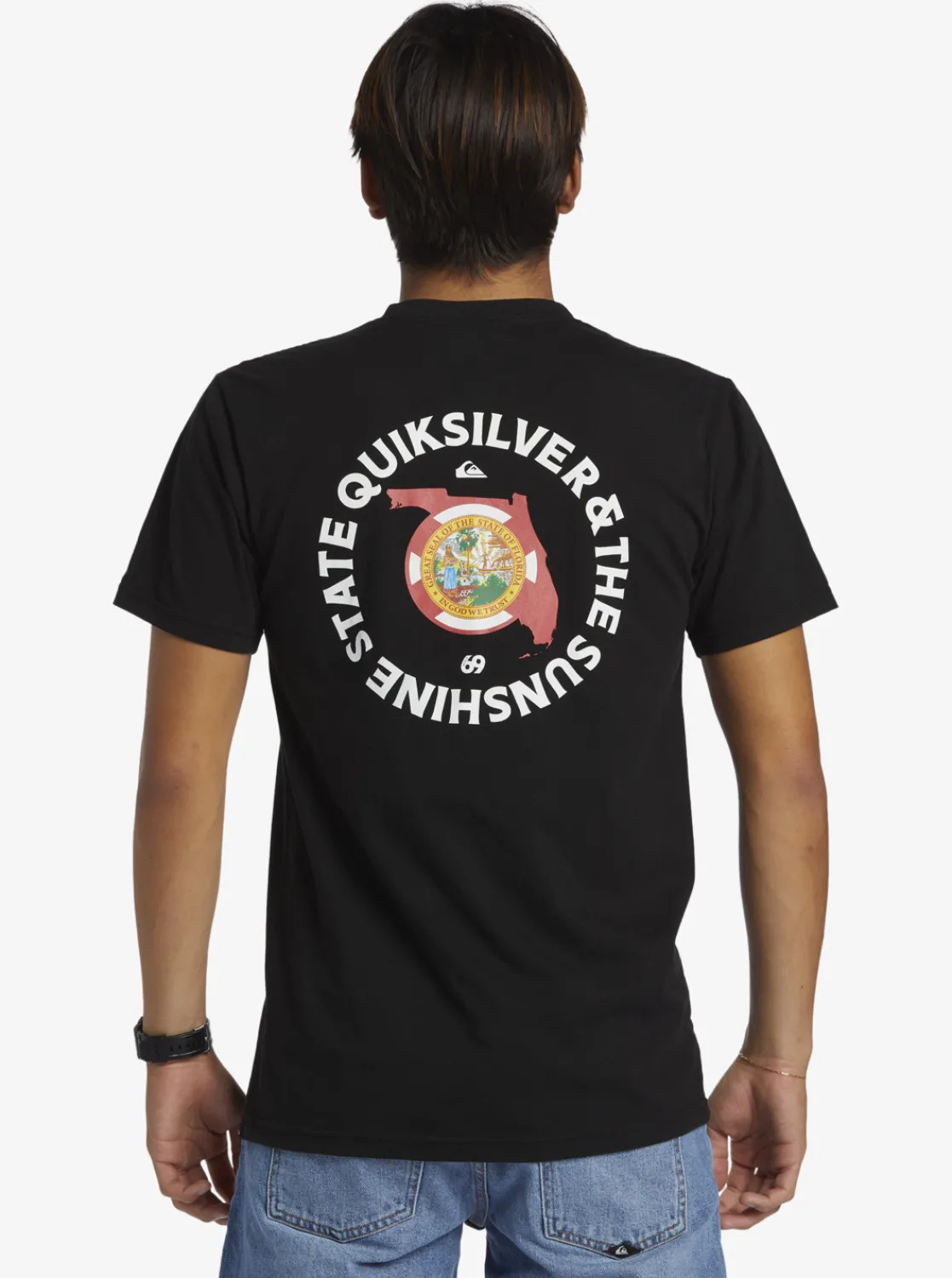 Quiksilver Fl Flag Days T-Shirt Black Hot