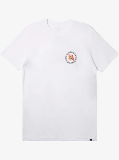 Quiksilver Fl Flag Days T-Shirt White New