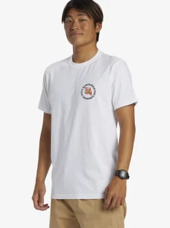 Quiksilver Fl Flag Days T-Shirt White New