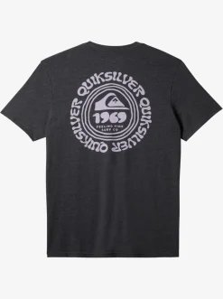 Quiksilver Full Circle T-Shirt Charcoal Heather Outlet