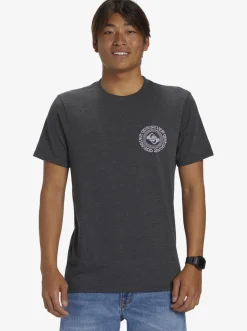 Quiksilver Full Circle T-Shirt Charcoal Heather Outlet