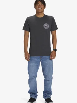 Quiksilver Full Circle T-Shirt Charcoal Heather Outlet
