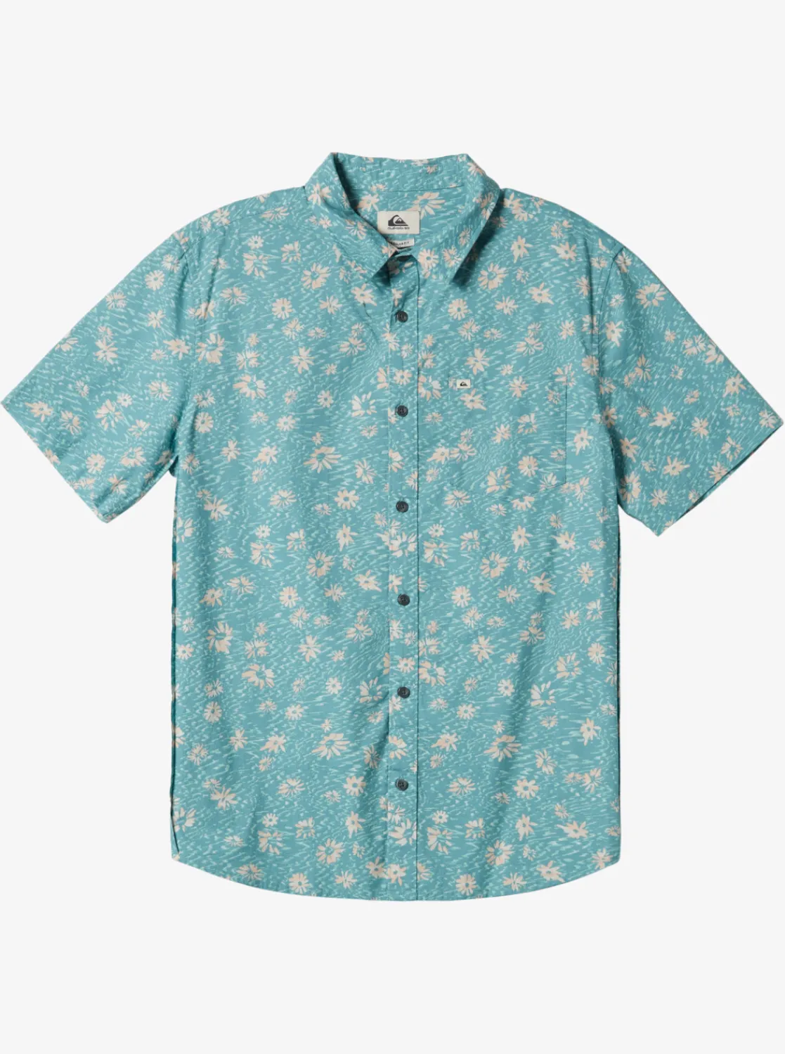 Quiksilver Future Hippie Short Sleeve Woven Shirt Reef Waters Future Hippy Online