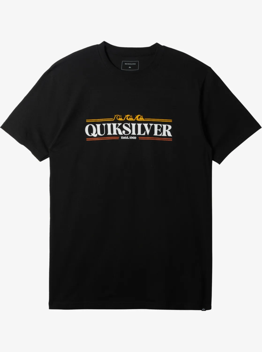 Quiksilver Gradient Lines T-Shirt Black Sale