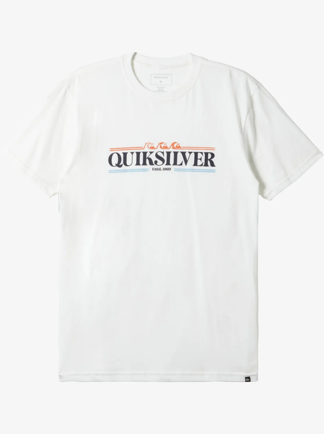 Quiksilver Gradient Lines T-Shirt White Best Sale