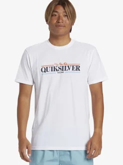 Quiksilver Gradient Lines T-Shirt White Best Sale