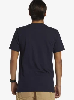 Quiksilver Gradient Lines T-Shirt Navy Blazer Fashion