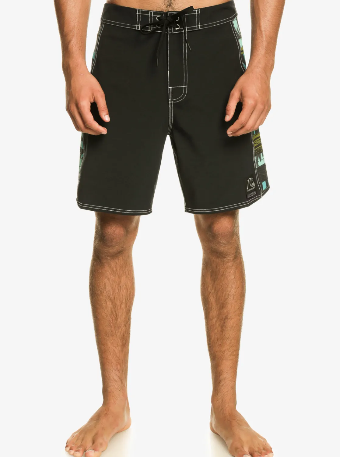 Quiksilver Gregg Kaplan Blank Canvas Arch 18" Boardshorts Black Outlet
