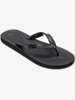 Quiksilver Haleiwa Core Flip-Flops Black 2 Sale