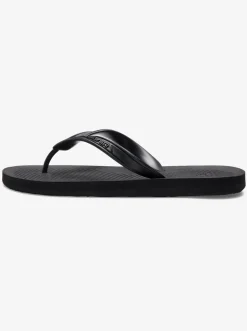 Quiksilver Haleiwa Core Flip-Flops Black 2 Sale