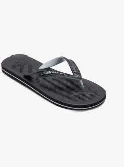 Quiksilver Haleiwa Core Flip-Flops Black 1 Clearance