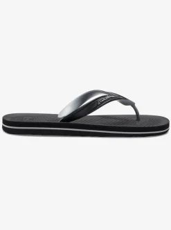 Quiksilver Haleiwa Core Flip-Flops Black 1 Clearance