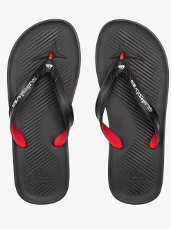 Quiksilver Haleiwa Core Flip-Flops Black 3 Store