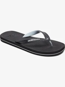Quiksilver Haleiwa Flip-Flops Black/Grey/Black New