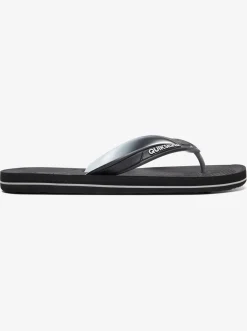 Quiksilver Haleiwa Flip-Flops Black/Grey/Black New