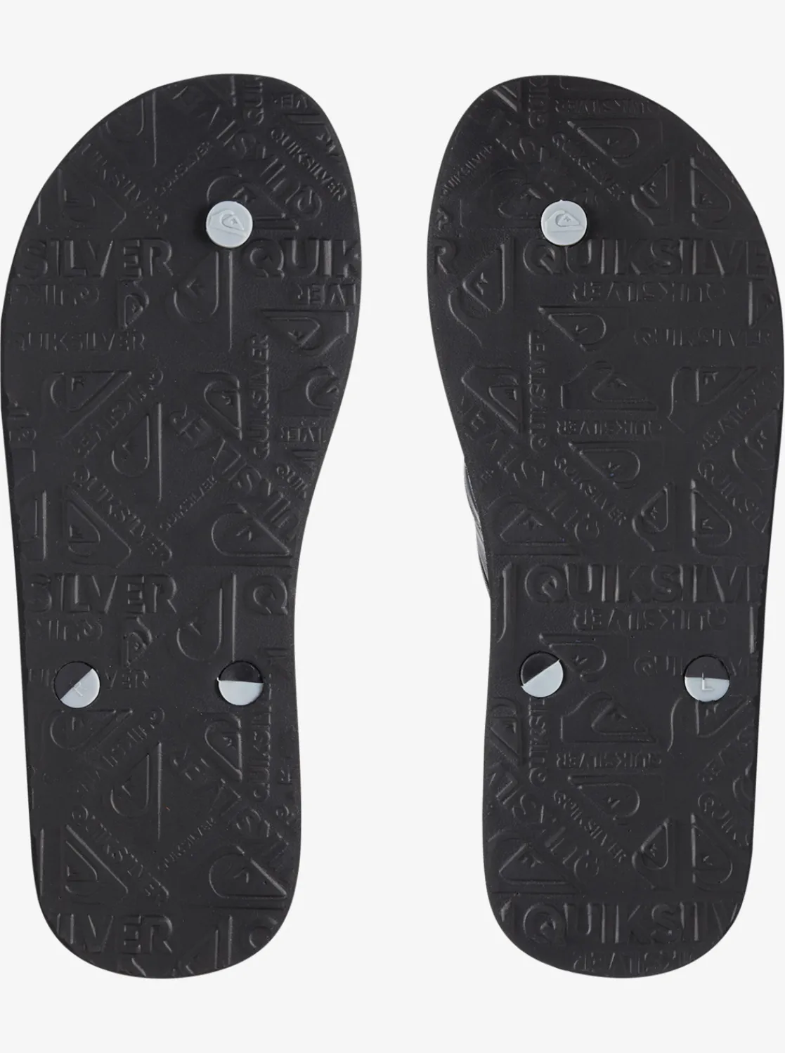 Quiksilver Haleiwa Flip-Flops Black/Grey/Black New