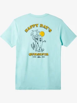 Quiksilver Happy Days Mod T-Shirt Beach Glass Heather Online
