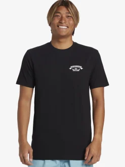 Quiksilver Hi Flirting With Danger T-Shirt Black Hot