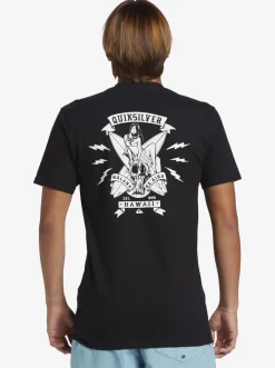 Quiksilver Hi Flirting With Danger T-Shirt Black Hot