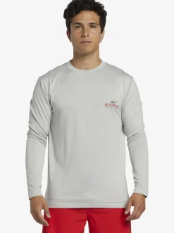 Quiksilver Hi Royalty Surf Long Sleeve Upf 50 Surf T-Shirt Grey Violet Online