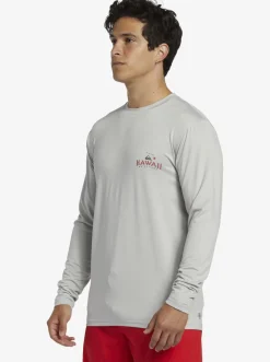 Quiksilver Hi Royalty Surf Long Sleeve Upf 50 Surf T-Shirt Grey Violet Online