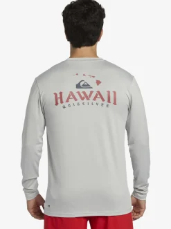 Quiksilver Hi Royalty Surf Long Sleeve Upf 50 Surf T-Shirt Grey Violet Online