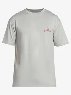 Quiksilver Hi Royalty Surf Short Sleeve Upf 50 Surf T-Shirt Grey Violet Hot