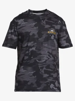 Quiksilver Hi Royalty Surf Short Sleeve Upf 50 Surf T-Shirt Hi Camo Black Best Sale