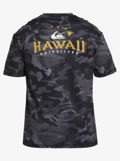 Quiksilver Hi Royalty Surf Short Sleeve Upf 50 Surf T-Shirt Hi Camo Black Best Sale