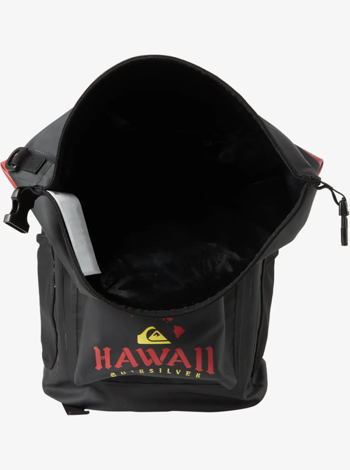 Quiksilver Hi Sea Stash Roll-Top Surf Backpack Black Cheap