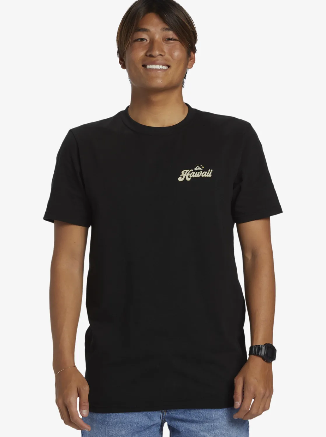 Quiksilver Hi Water On The Brain T-Shirt Black Best Sale