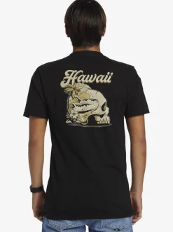 Quiksilver Hi Water On The Brain T-Shirt Black Best Sale